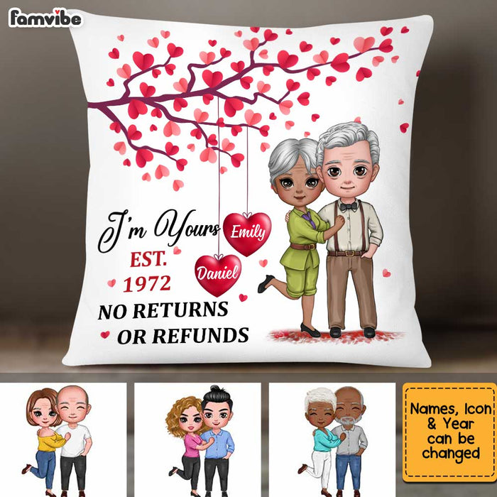 Personalized Couple Love Tree Pillow JL287 32O34 1