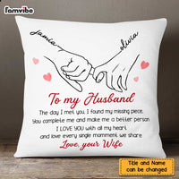 Personalized To My Husband Pillow JL282 85O47 thumb 1