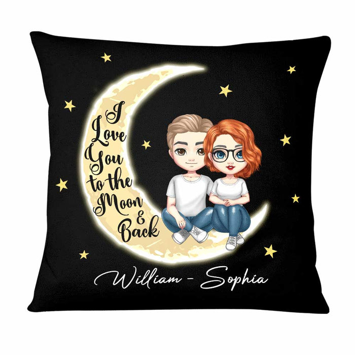 Personalized Couple Pillow JL283 85O47 1