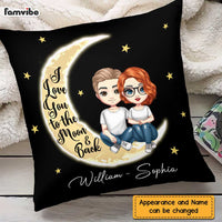 Personalized Couple Pillow JL283 85O47 thumb 1