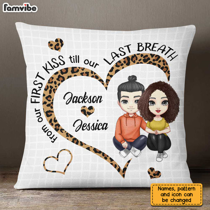 Personalized Couple Heart Pillow JL276 30O31 1