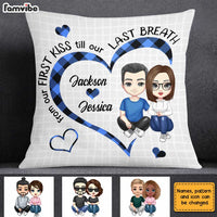 Personalized Couple Heart Pillow JL276 30O31 thumb 1