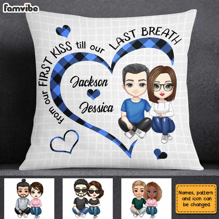 Personalized Couple Heart Pillow JL276 30O31 1