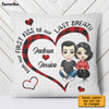 Personalized Couple Heart Pillow JL276 30O31 1