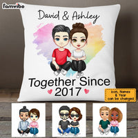 Personalized Couple Together Since Pillow JL281 30O53 thumb 1