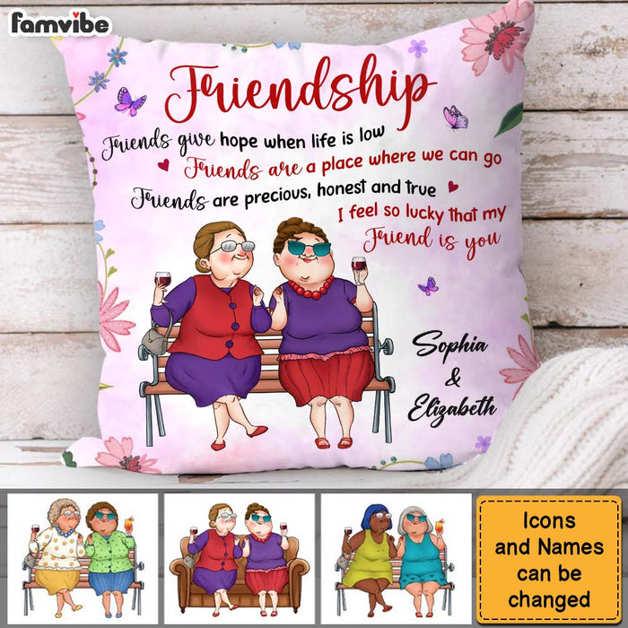 Personalized Gift For Friend Friendship Pillow 30862 1