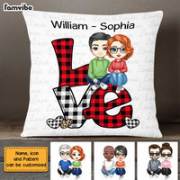 Personalized Love Couple Pillow JL284 32O47 thumb 1