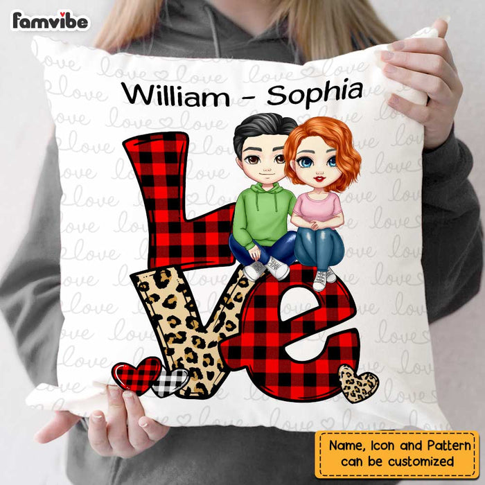 Personalized Love Couple Pillow JL284 32O47 1