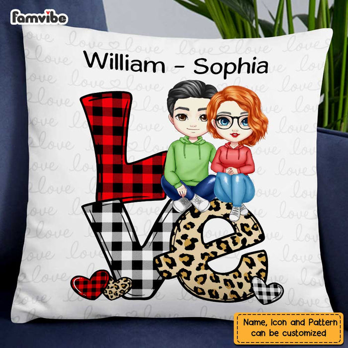 Personalized Love Couple Pillow JL284 32O47 1