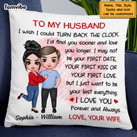 Personalized To My Husband Pillow JL285 32O47 thumb 1