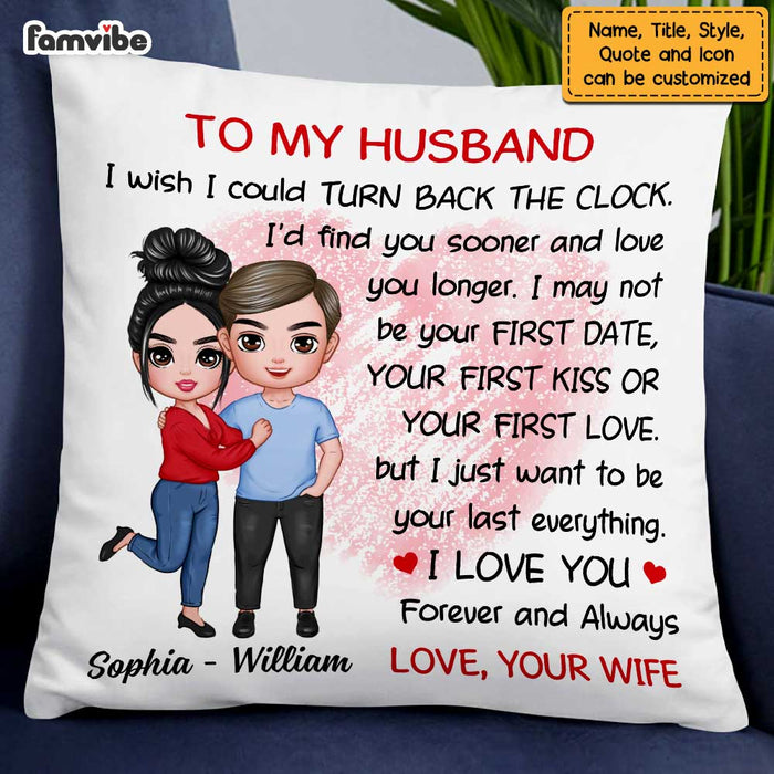 Personalized To My Husband Pillow JL285 32O47 1