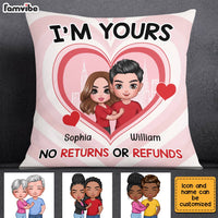 Personalized Couple I'm Yours Pillow JL281 23O28 thumb 1