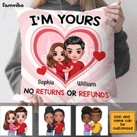 Personalized Couple I'm Yours Pillow JL281 23O28 thumb 1