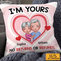 Personalized Couple I'm Yours Pillow JL281 23O28 thumb 1