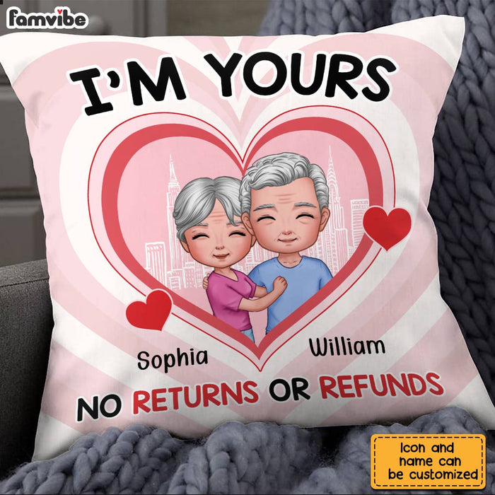 Personalized Couple I'm Yours Pillow JL281 23O28 1