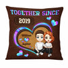 Personalized Couple Together Since Pillow JL293 30O47 1