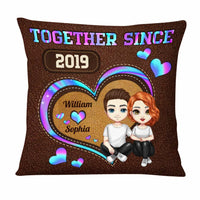 Personalized Couple Together Since Pillow JL293 30O47 thumb 1