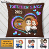 Personalized Couple Together Since Pillow JL293 30O47 1
