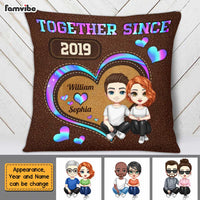 Personalized Couple Together Since Pillow JL293 30O47 thumb 1