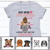 Personalized Dog Mom Fur Baby T Shirt MR184 26O60 1