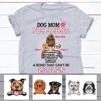 Personalized Dog Mom Fur Baby T Shirt MR184 26O60 thumb 1