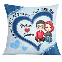 Personalized Couple Heart Pillow JL283 30O31 thumb 1