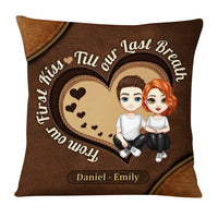 Personalized Couple Heart Pillow JL282 30O53 thumb 1