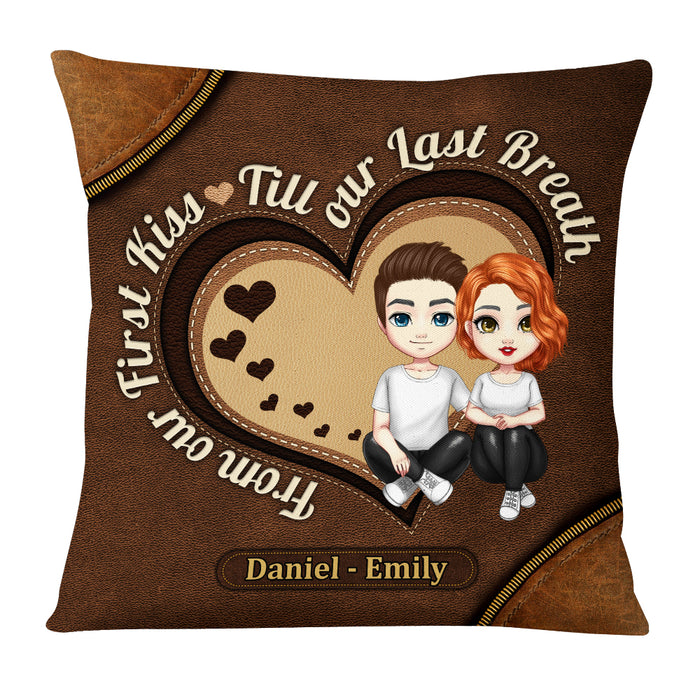 Personalized Couple Heart Pillow JL282 30O53 1