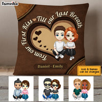 Personalized Couple Heart Pillow JL282 30O53 thumb 1