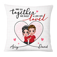 Personalized Couple Together Pillow JL282 23O53 thumb 1