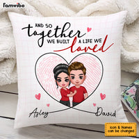 Personalized Couple Together Pillow JL282 23O53 thumb 1