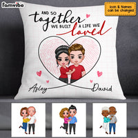 Personalized Couple Together Pillow JL282 23O53 thumb 1