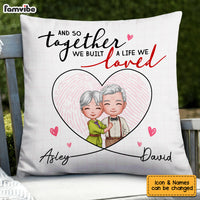 Personalized Couple Together Pillow JL282 23O53 thumb 1