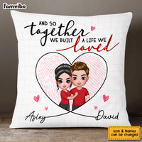Personalized Couple Together Pillow JL282 23O53 thumb 1