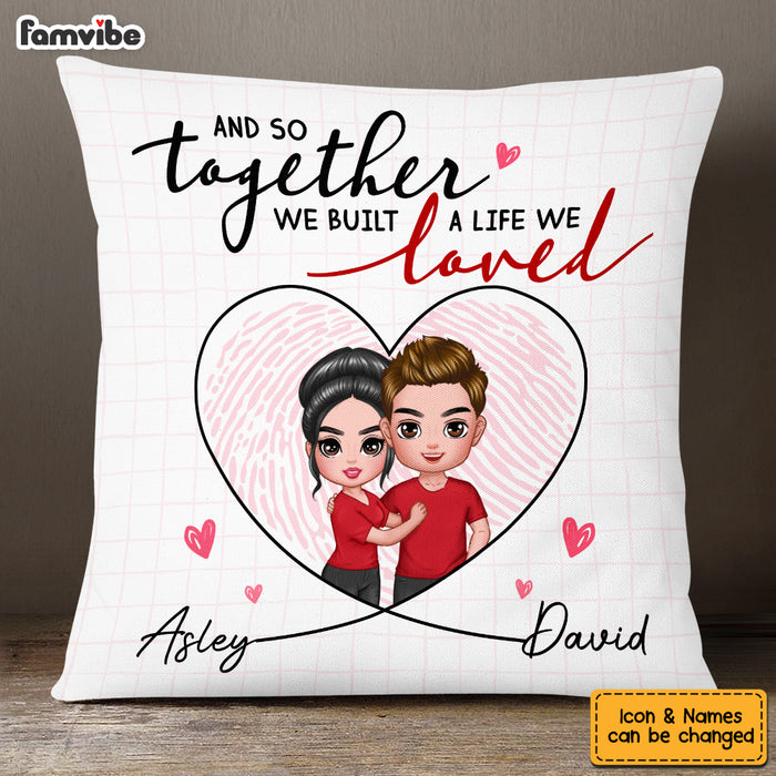 Personalized Couple Together Pillow JL282 23O53 1