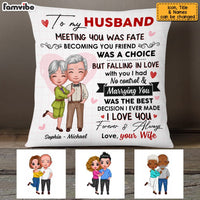 Personalized To My Husband Pillow JL293 85O53 thumb 1