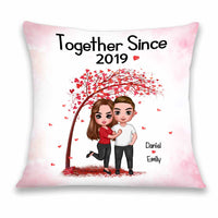 Personalized Couple Anniversary Pillow JL292 85O34 thumb 1