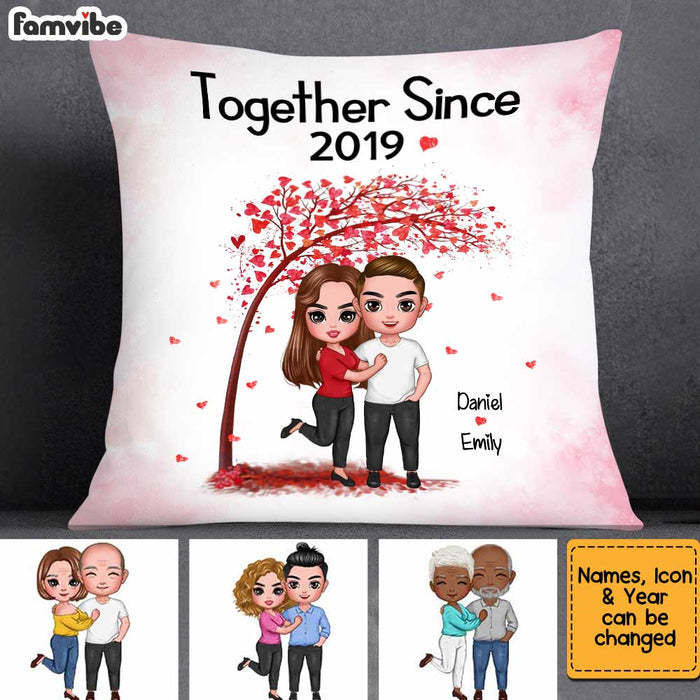 Personalized Couple Anniversary Pillow JL292 85O34 1