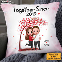 Personalized Couple Anniversary Pillow JL292 85O34 thumb 1