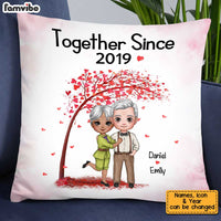 Personalized Couple Anniversary Pillow JL292 85O34 thumb 1