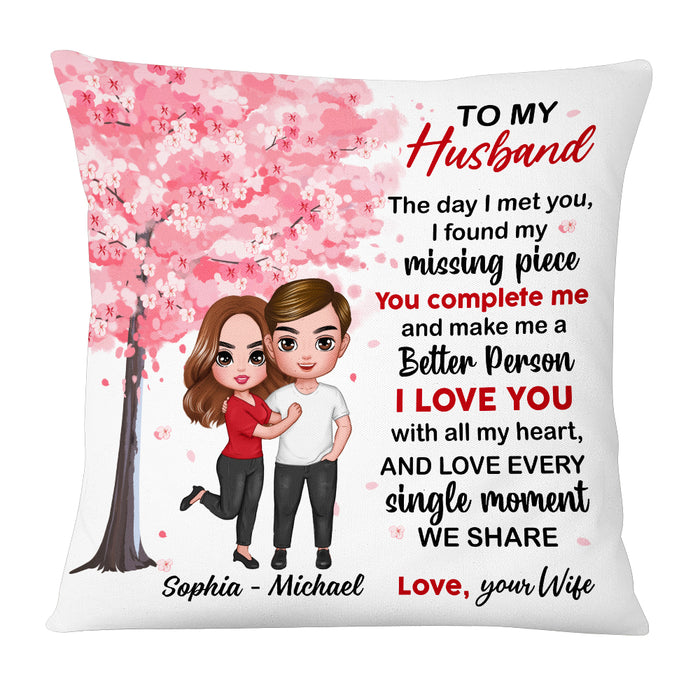Personalized To My Husband Pillow JL292 85O53 1