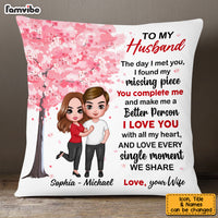 Personalized To My Husband Pillow JL292 85O53 thumb 1