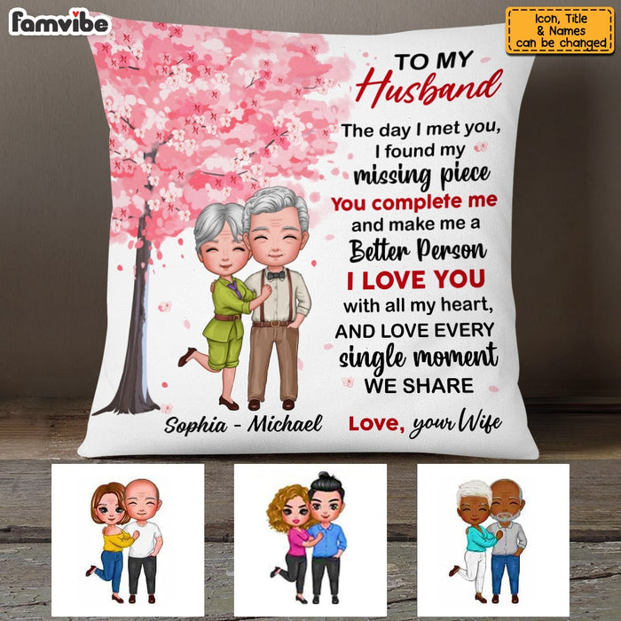 Personalized To My Husband Pillow JL292 85O53 1