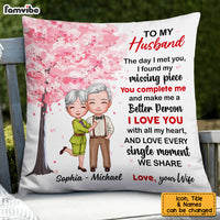 Personalized To My Husband Pillow JL292 85O53 thumb 1