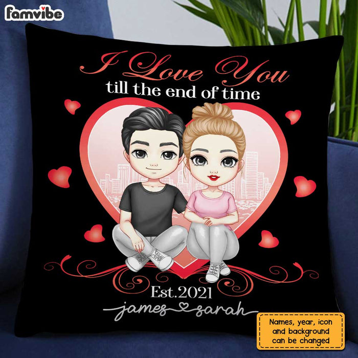 Personalized Couple Love Pillow JL295 30O31 1