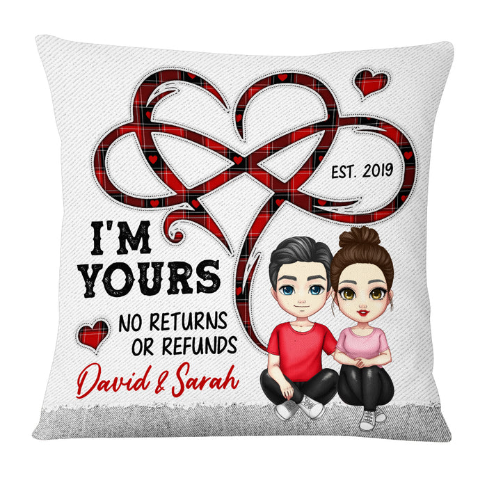 Personalized Couple Infinity Love Pillow JL294 30O53 1