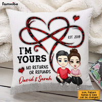 Personalized Couple Infinity Love Pillow JL294 30O53 thumb 1