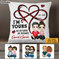Personalized Couple Infinity Love Pillow JL294 30O53 thumb 1