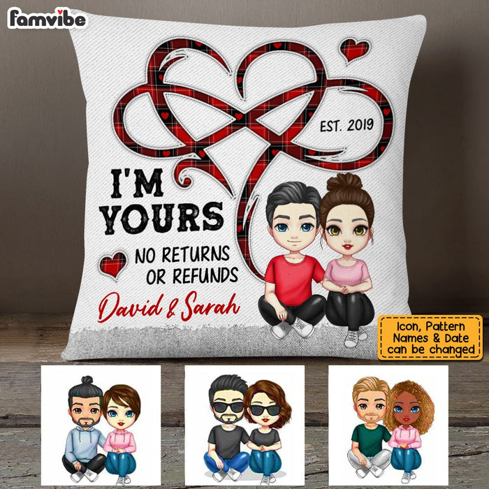 Personalized Couple Infinity Love Pillow JL294 30O53 1