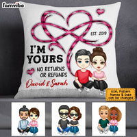 Personalized Couple Infinity Love Pillow JL294 30O53 thumb 1